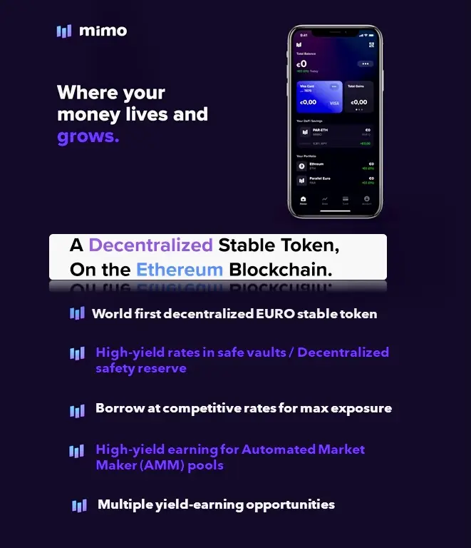 Introducing MiMo: The First Decentralized EURO Stable Token Platform