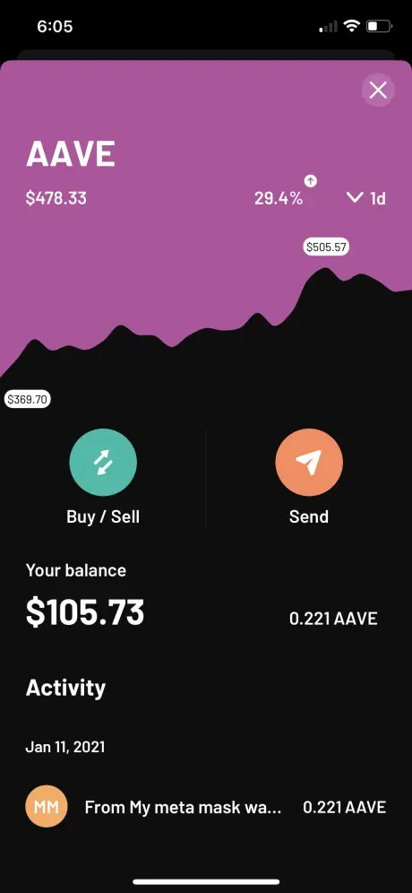 Sushi Swap Defi crypto trading native tokens