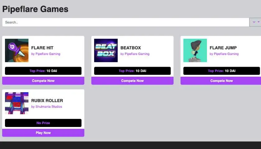 PipeFlare Games