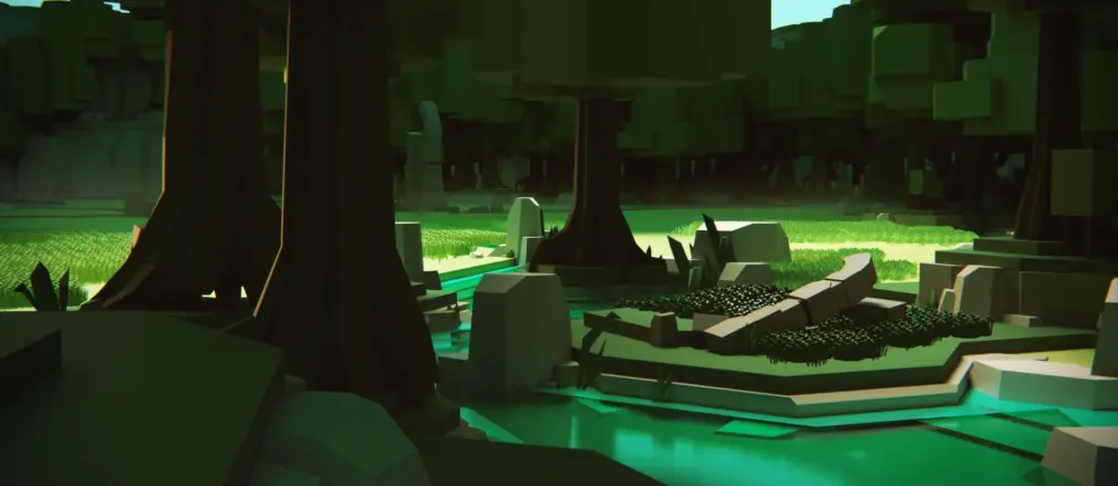 New Screenshot - Forest, Water, Ruins, Glades