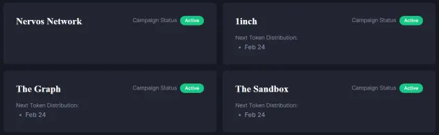 coinmarketcap token distribution status