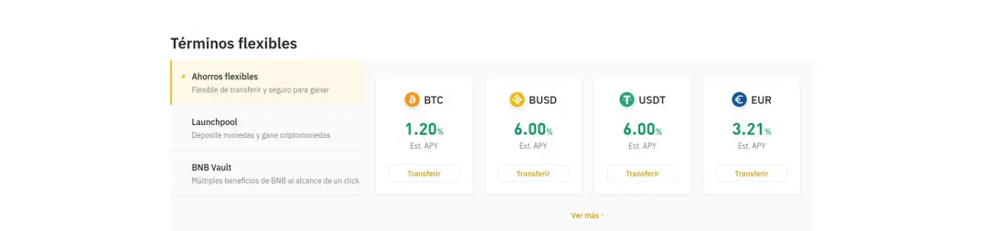 Binance earn