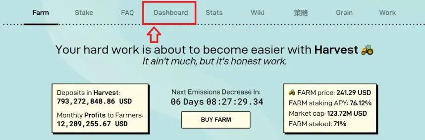 Dashboard