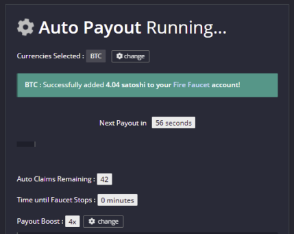 payout