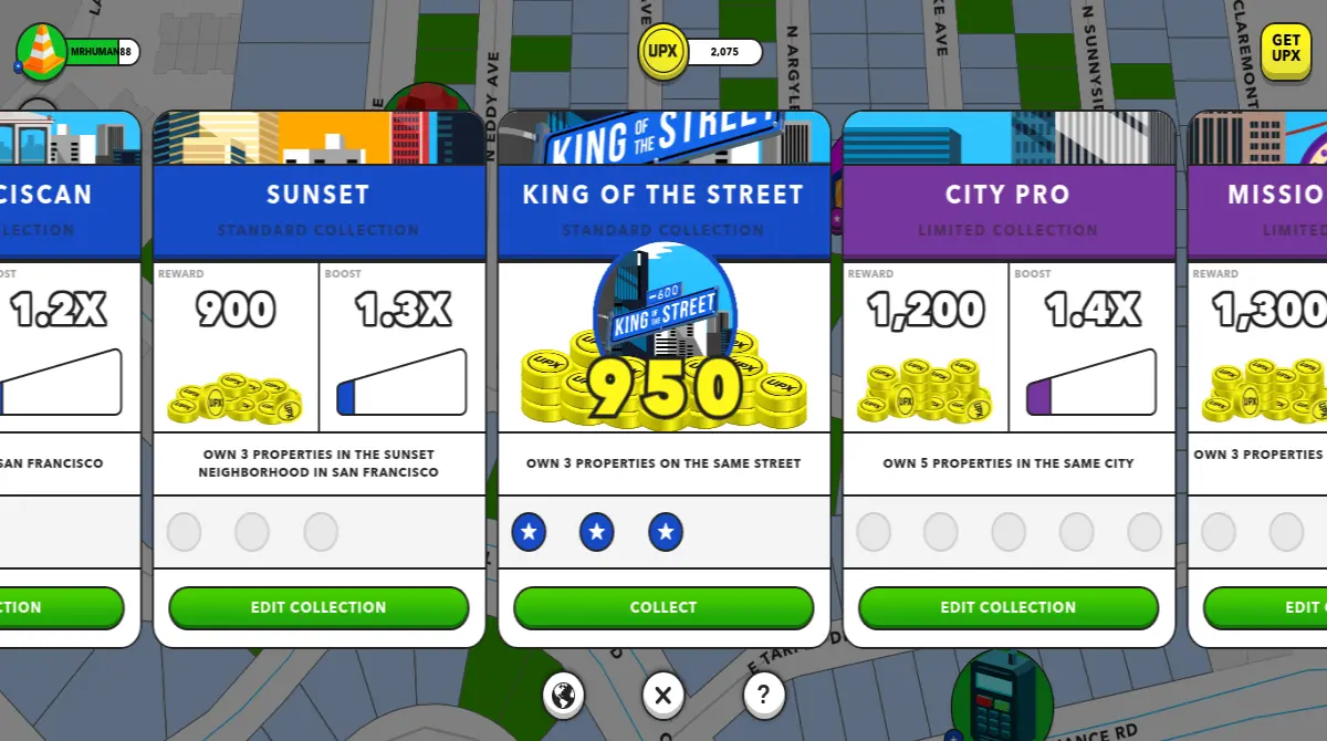 upland collection king of the street