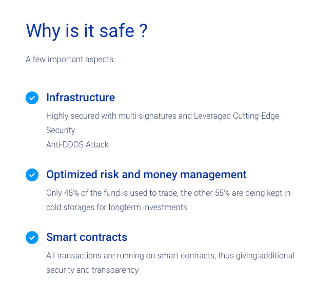 C4W takes the safety of your BTC seriously and implements standard security measures. | Source: C4W