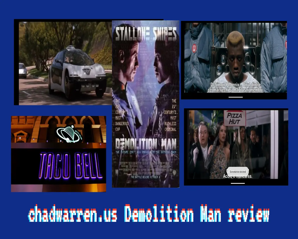 chadwarren.us Demolition Man movie review