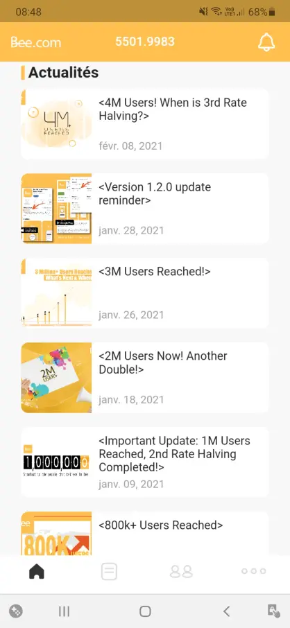 Bee network interface