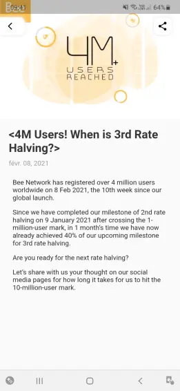 4mio users
