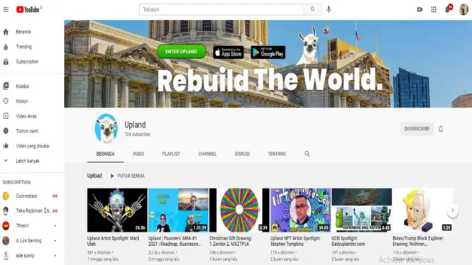 https://www.youtube.com/channel/UCWrcVwDChVxg5W4TQHvVqzQ
