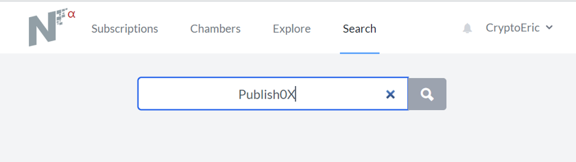 New search capability