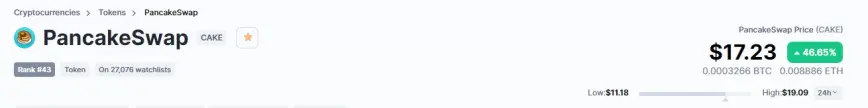 https://coinmarketcap.com/currencies/pancakeswap/