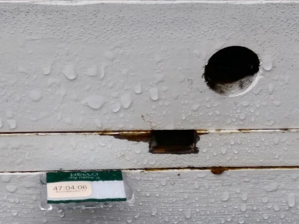T2 installed in White Hive in normal light