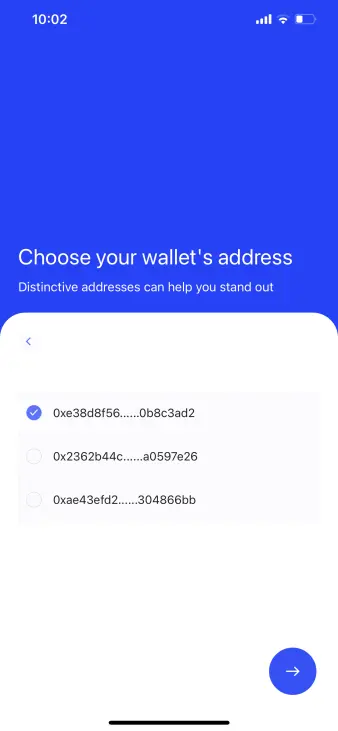 Loopring Wallet Address