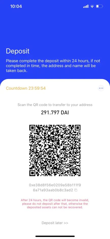 QR Code for Payment