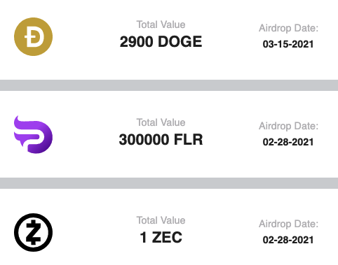 Airdrops