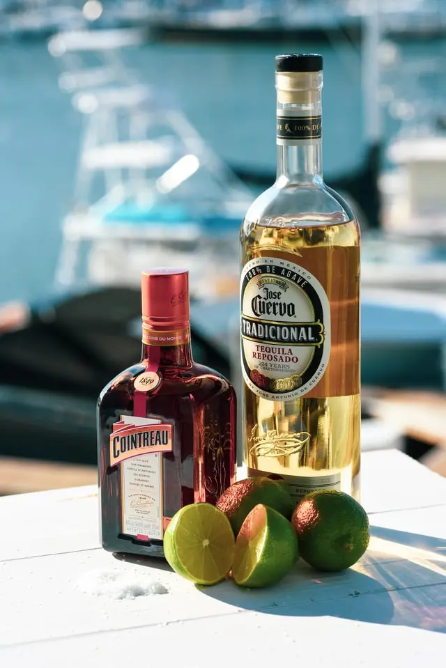 Cointreau, tequila, lime, and salt