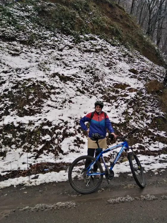 The Maze of Mountain Roads Towards the Snow-Covered Trees (2)