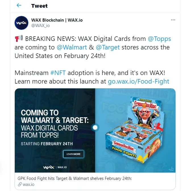 Topps GPK at Walmart & Target