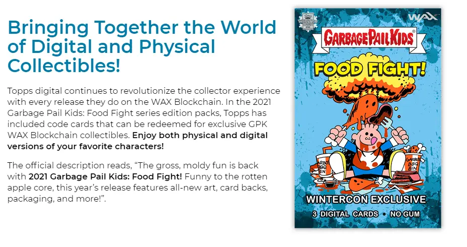 Garbage Pail Kids: Food Fight!