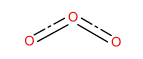An ozone molecule