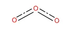 An ozone molecule
