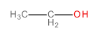 An ethanol molecule