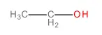 An ethanol molecule