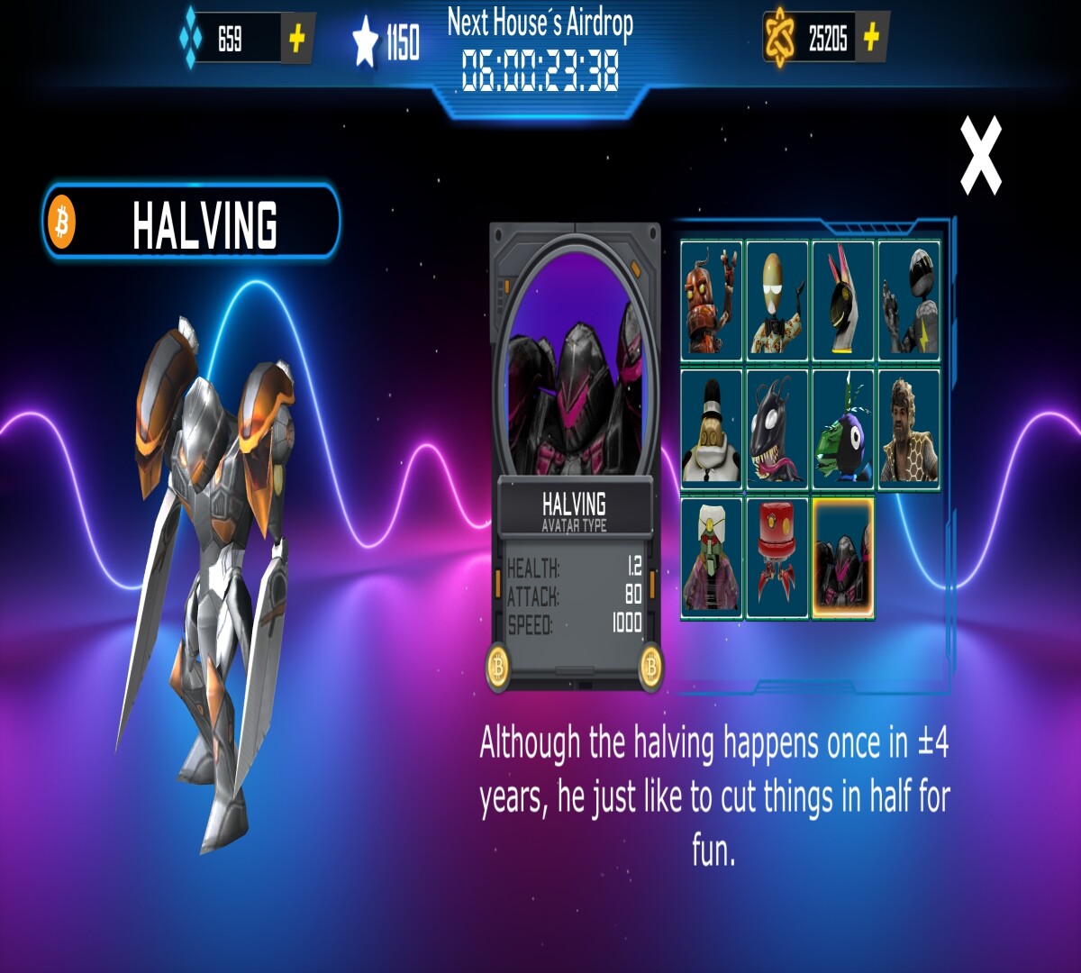 House of Crypto - House Bitcoin Avatar - Halving
