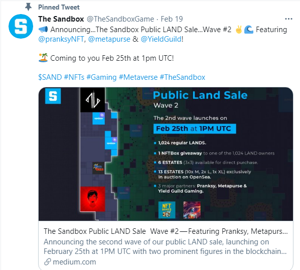 Sandbox Public Land Sale
