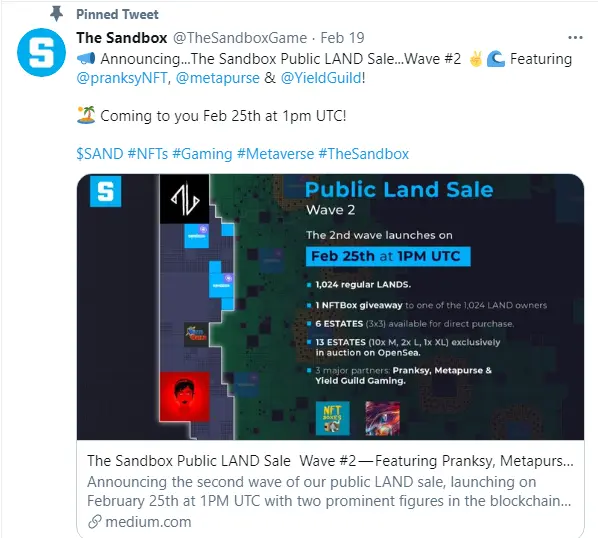 Sandbox Public Land Sale