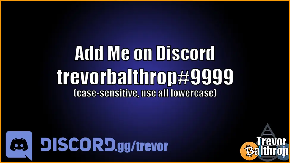 trevor balthrop bitcoin ethereum expert professional investment trader crypto cryptocurrency competition discord trevor trevorbalthrop
