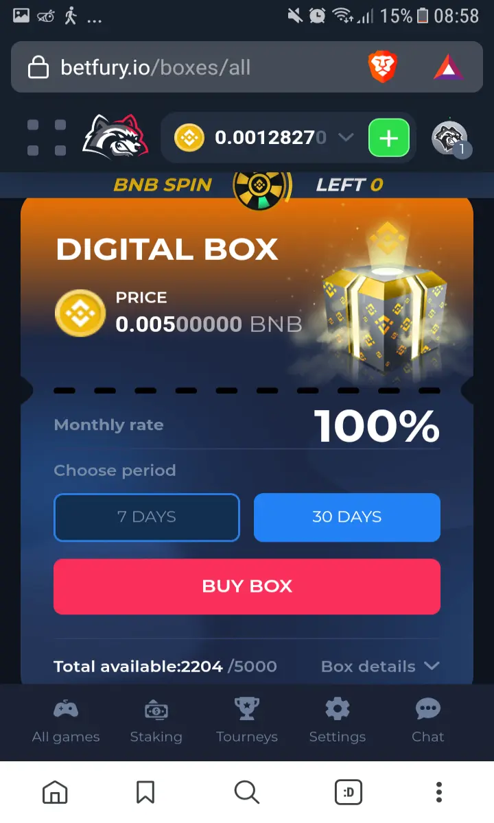 Double your BNB