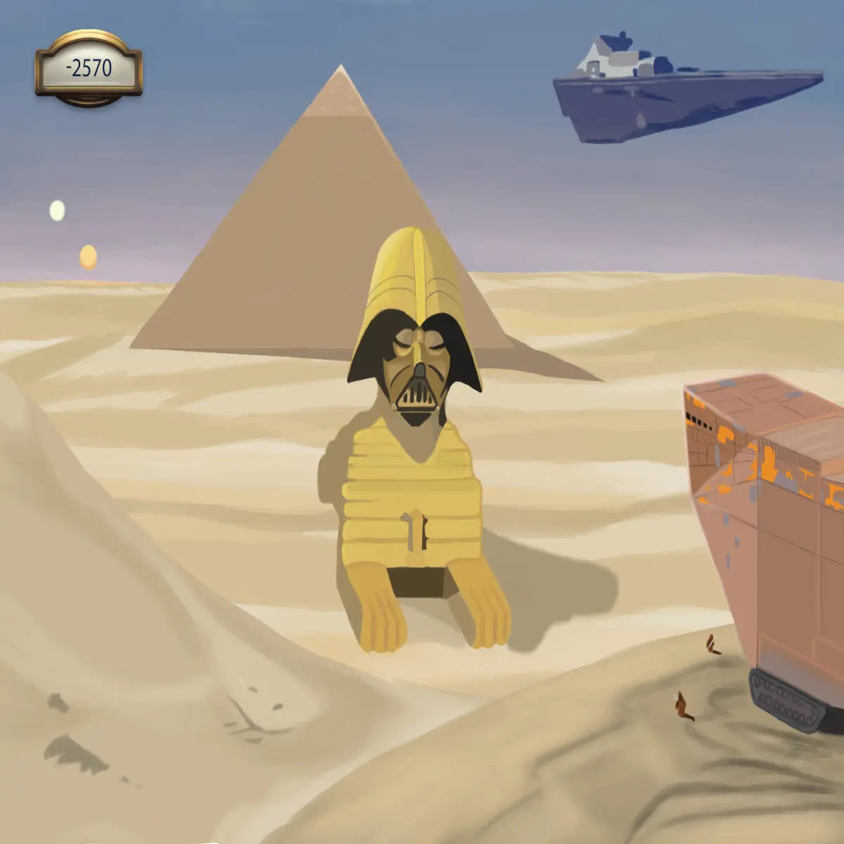 Egypt and Star Wars crossover