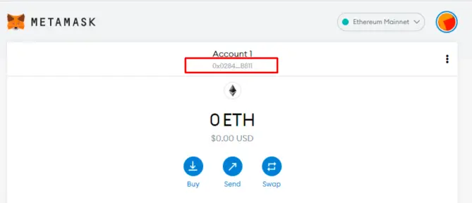 eth address