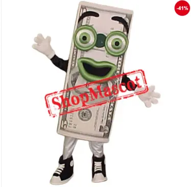 Terrifying Dollar Bill Mascot