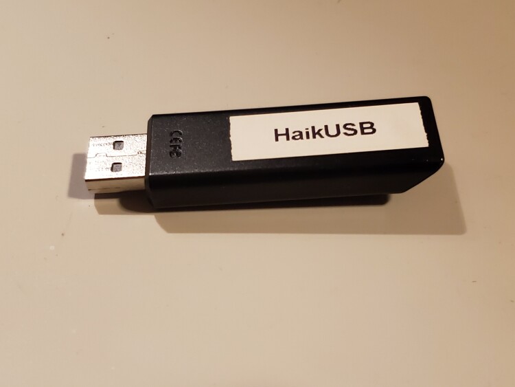 My Haiku USB Portable Installation