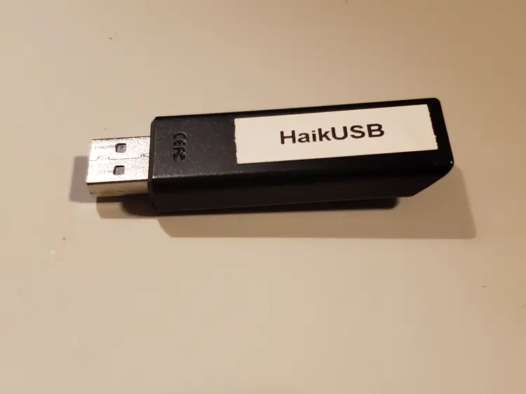 My Haiku USB Portable Installation