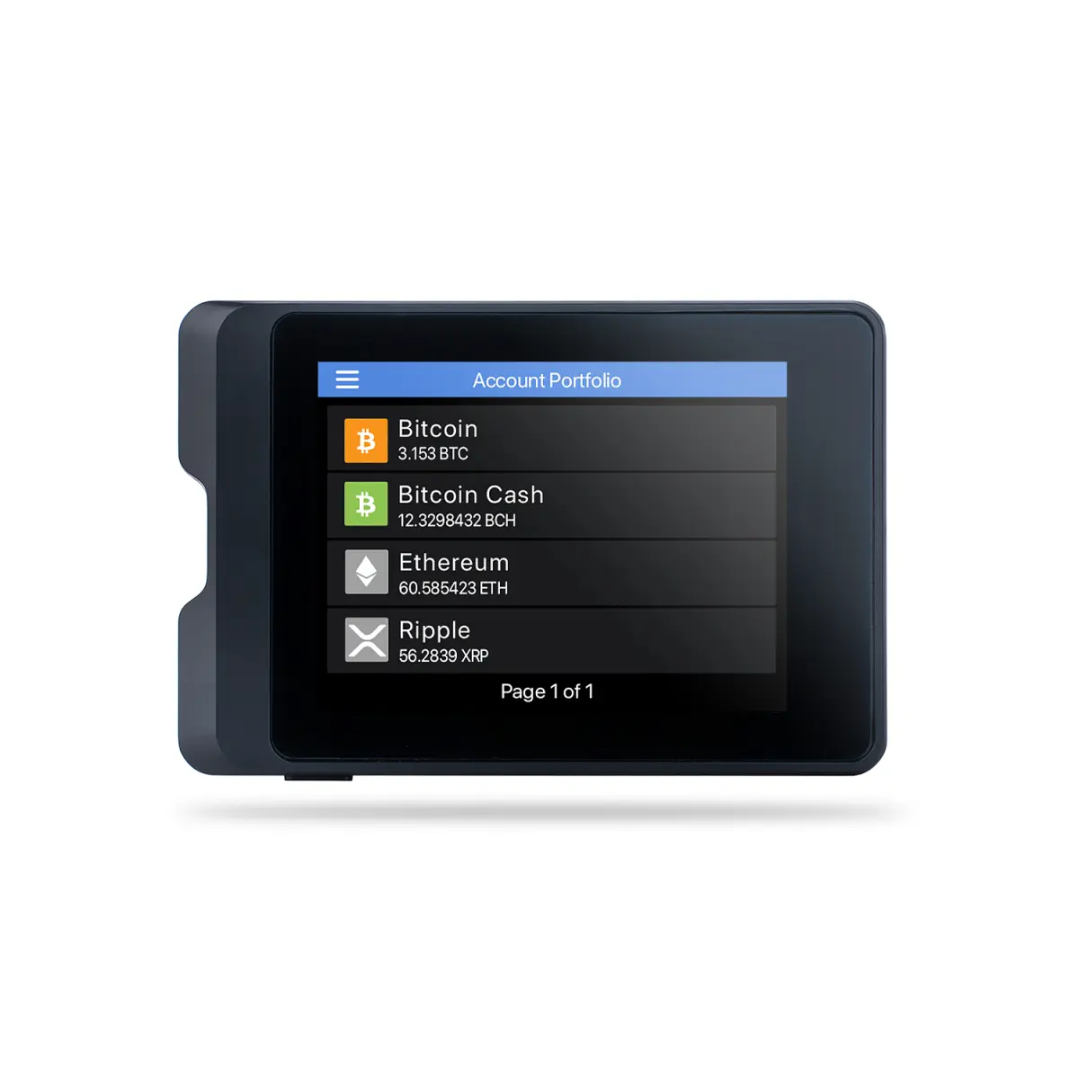 SecuX W10 crypto wallet