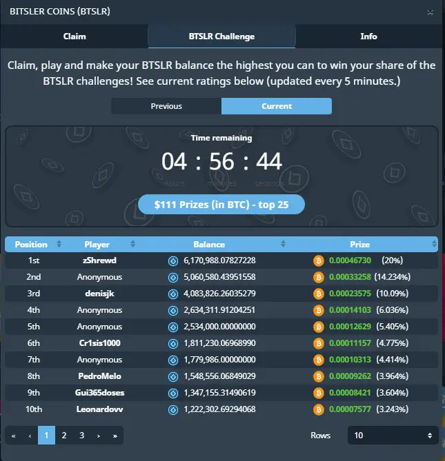 BTSLR Challange