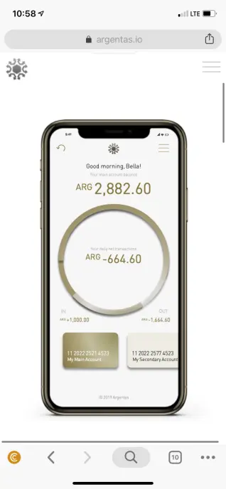 Argentas Banking App
