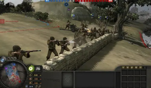 You want to make sure the green shield is displayed on your troops