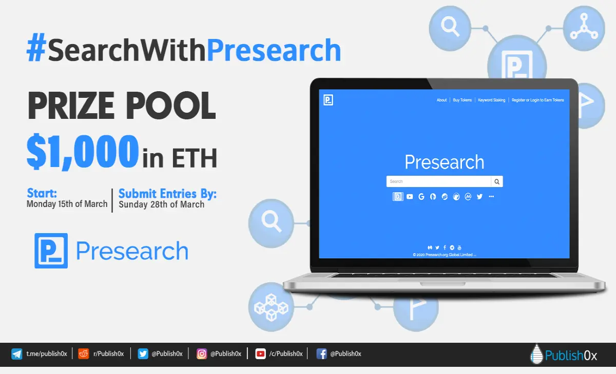 Sign Up for Presearch Now