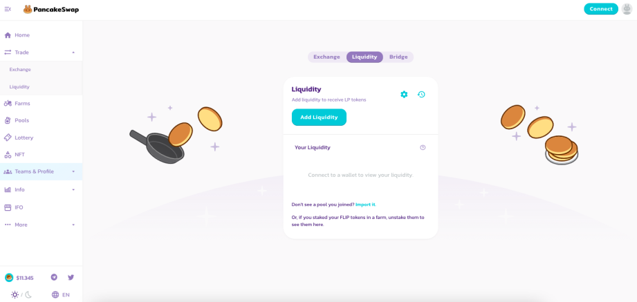 Liquidity PancakeSwap