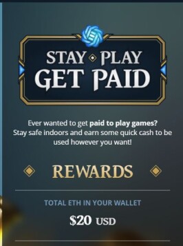 Stay, Play, Get Paid