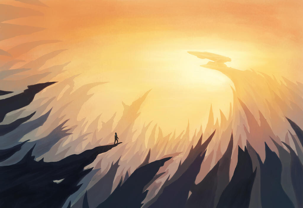 Landscape study with Digitalpainting.school