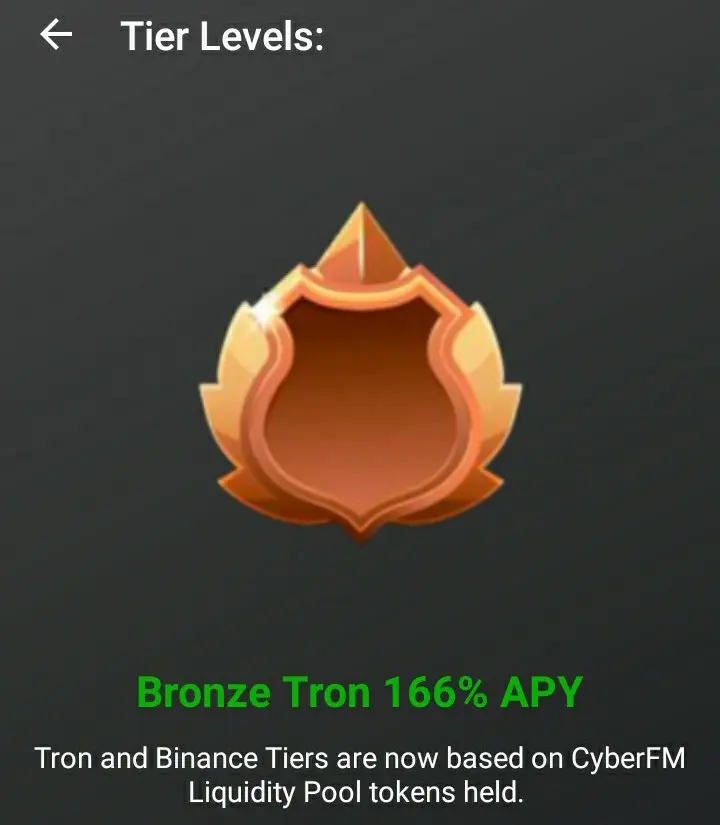 CYFM-TRON bronze tier icon