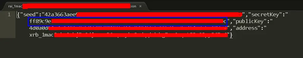this secretKey is to be used as raw_key. on the blue box.