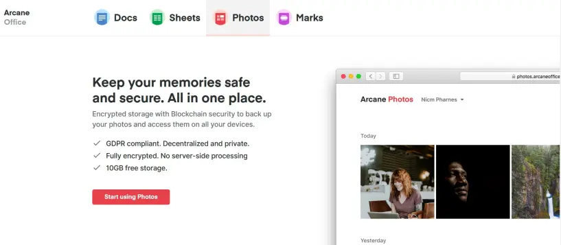 Arcane Home Page