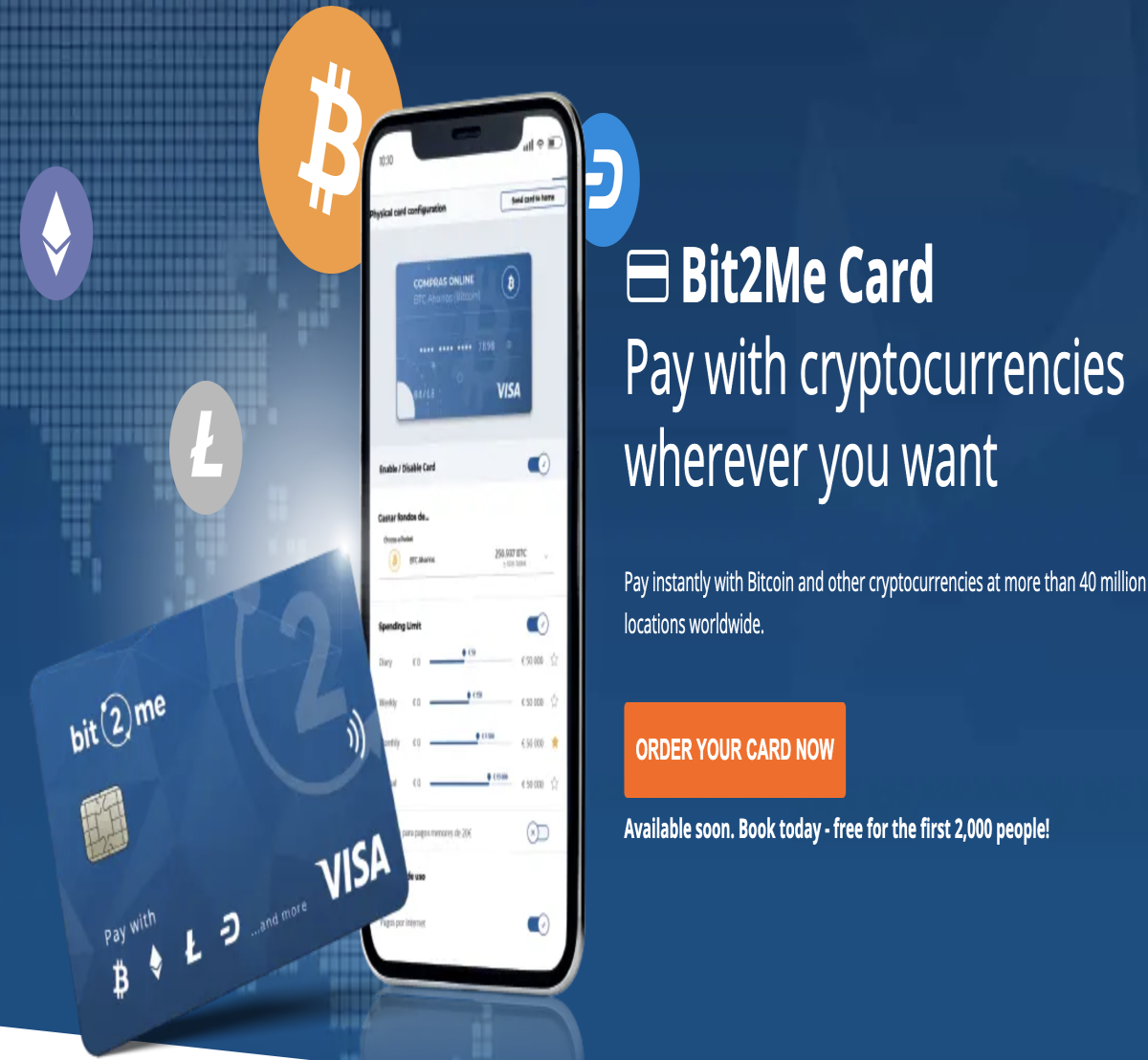 bit2me card